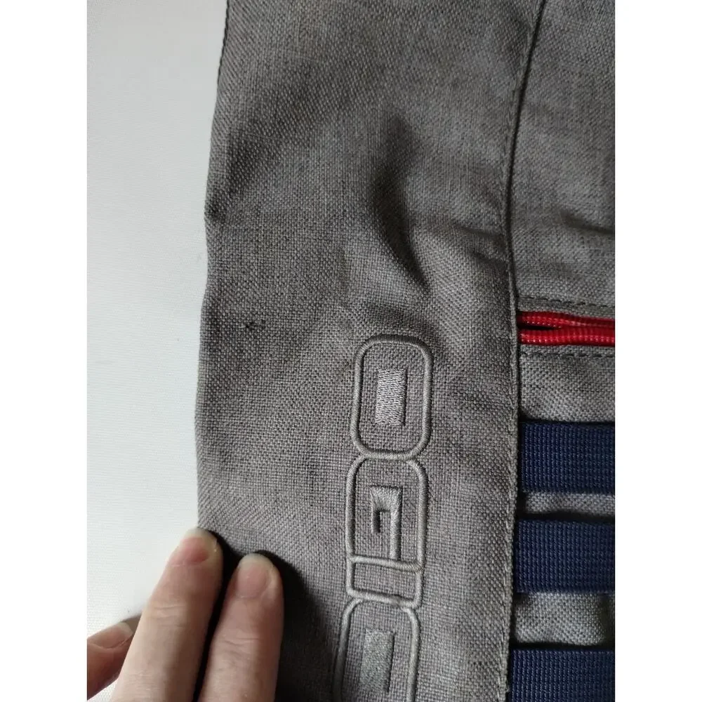 OGIO Red Bull Collab Backpack Signature Series MEDIUM Roll Top Gray Lightweight